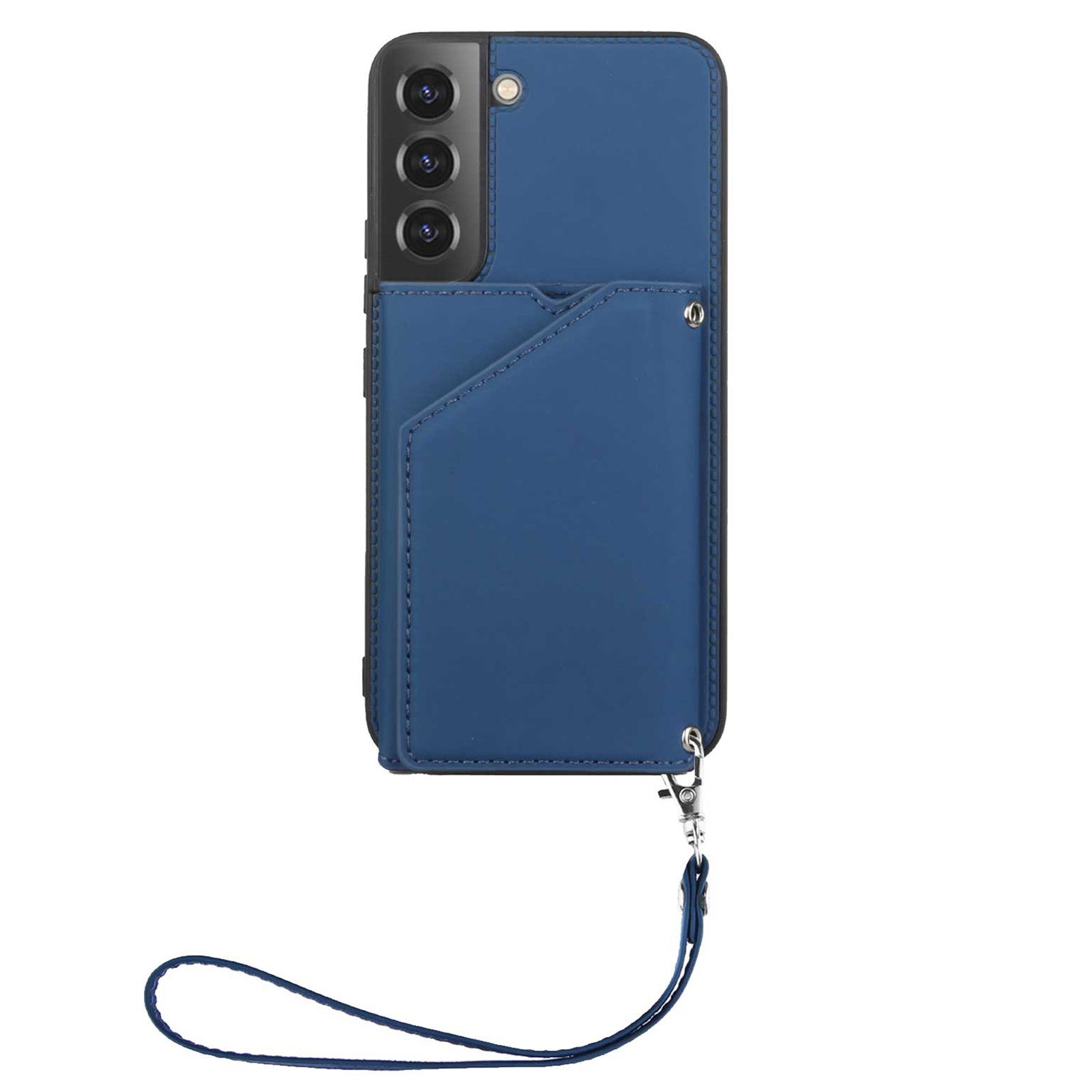 YB Leather Coating Series-2 for Samsung Galaxy S23 Phone Case Kickstand Card Holder PU Leather Coated TPU Cover with Strap YB Leather Coating Series-2 for Samsung Galaxy S23 Phone Case Kickstand Card Holder PU Leather Coated TPU Cover with Strap
